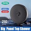 275mm Big Panel Water Saving Supercharge Ceiling Mounted Shower Head 11 Inch High Pressure Large Flow Rainfall Top Showerhead