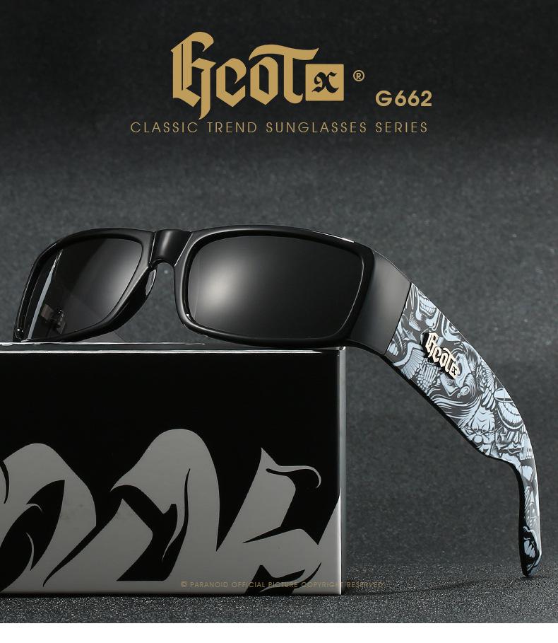 Occhiali da Sole Polarizzati GCOTX Stile Biker Chicano G662