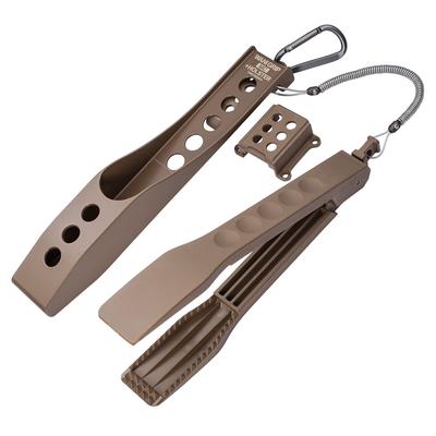 Daiichi Seiko Fish Grip Wani Grip Mini MC Holster Dark Earth Fish Clip Fishing Pliers Fishing Grip Fishing +
