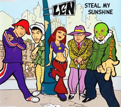 CD LEN  Steal My Sunshine 6685062 Columbia 1999 UK Rap  HipHopRB Used