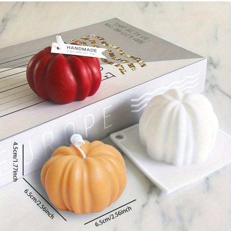 Stampo in Silicone di Zucca di Halloween per Realizzazione Candele, Stampo Frutta Dachshund per Aromaterapia, Stampo per Sapone in Gesso, Articoli di Halloween
