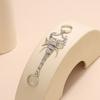 Hip-Hop Rock Scorpion Chain Adjustable Punk Rings For Women  New Gothic Gold Color Party Vacation Jewelry Accessories