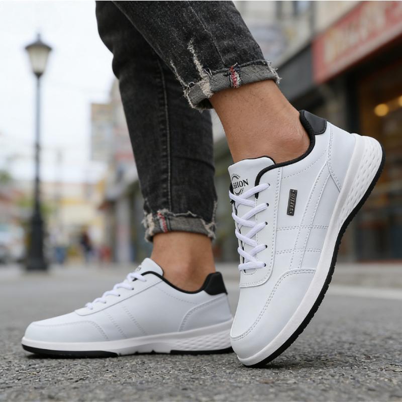 Shoes For Lace Up Footwear Vulcanized Men Casual Sneaker Fashionable Lightweight Anti Slip Comfortable Man Shoe Tennis Masculino