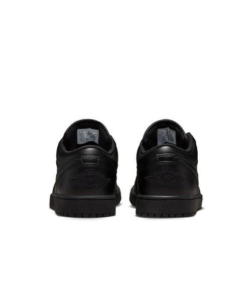 553558-093 Nike Air Jordan 1 Low Triple Black (Men's)