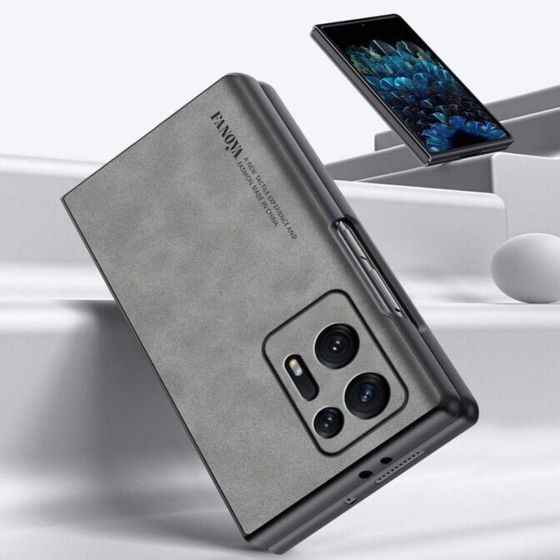 Luxury Leather Case For OPPO Find N2 Case Soft Silicone Protection Phone Cover For Find N 2 5G Capa Funda Coque Stylish Bumper