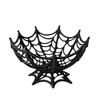 Hollow Out Candy Basket Creative Fruits Plate Bowl Funny Halloween Spider Web Basket  Kids Gift