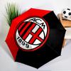 1909 Football Club Umbrella Folding Umbrella, Automatic Umbrella 8-Frame for Travel, Camping Use Gift for Halloween Christmas