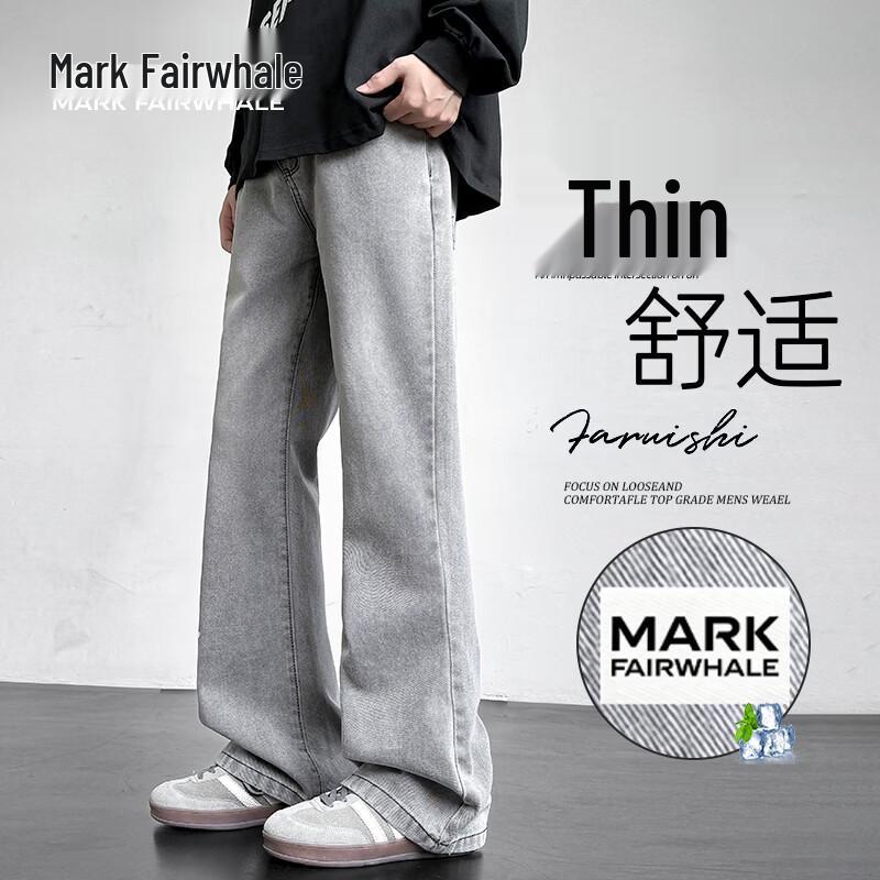 MARK FAIRWHALE Men s American High Street Micro-Flared Jeans 3XL
