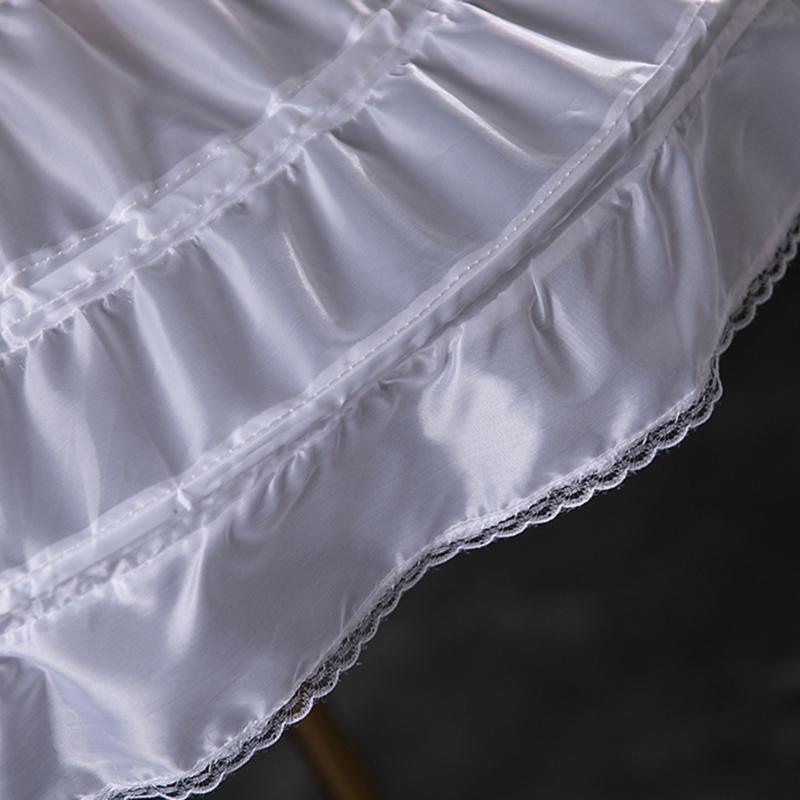 Structured Crinoline For Prom Dresses And Special Petticoat Flexible Hoops Durable Cotton Fabric