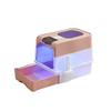 Fully Enclosed Anti-Splash Cat Litter Box with Drawer