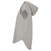 Build Your Brand Womens/Ladies Heather Oversized Sleeveless Hoodie