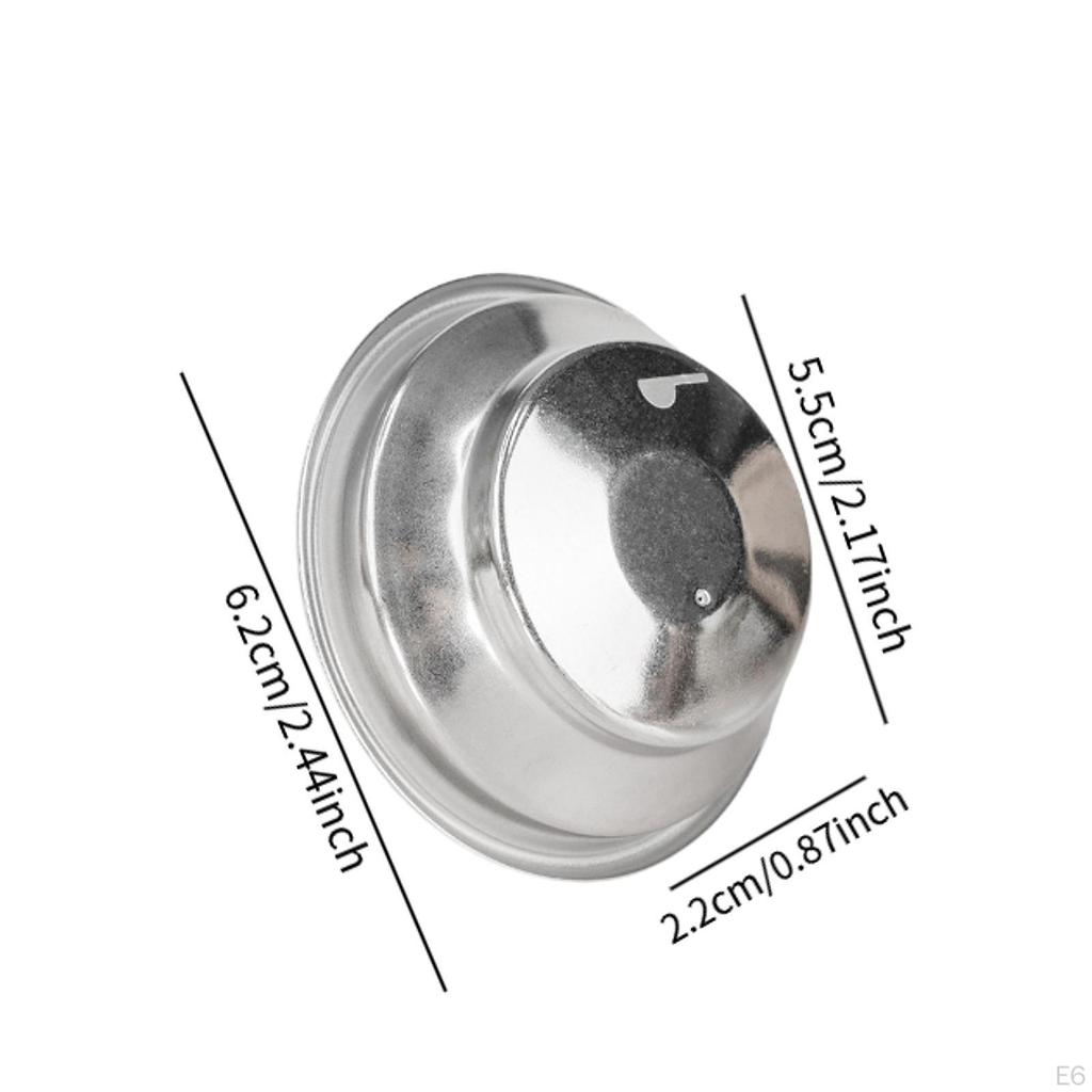 54 mm Coffee Filter Basket Machine Kitchen Tools Home Reusable Replace Round Paper