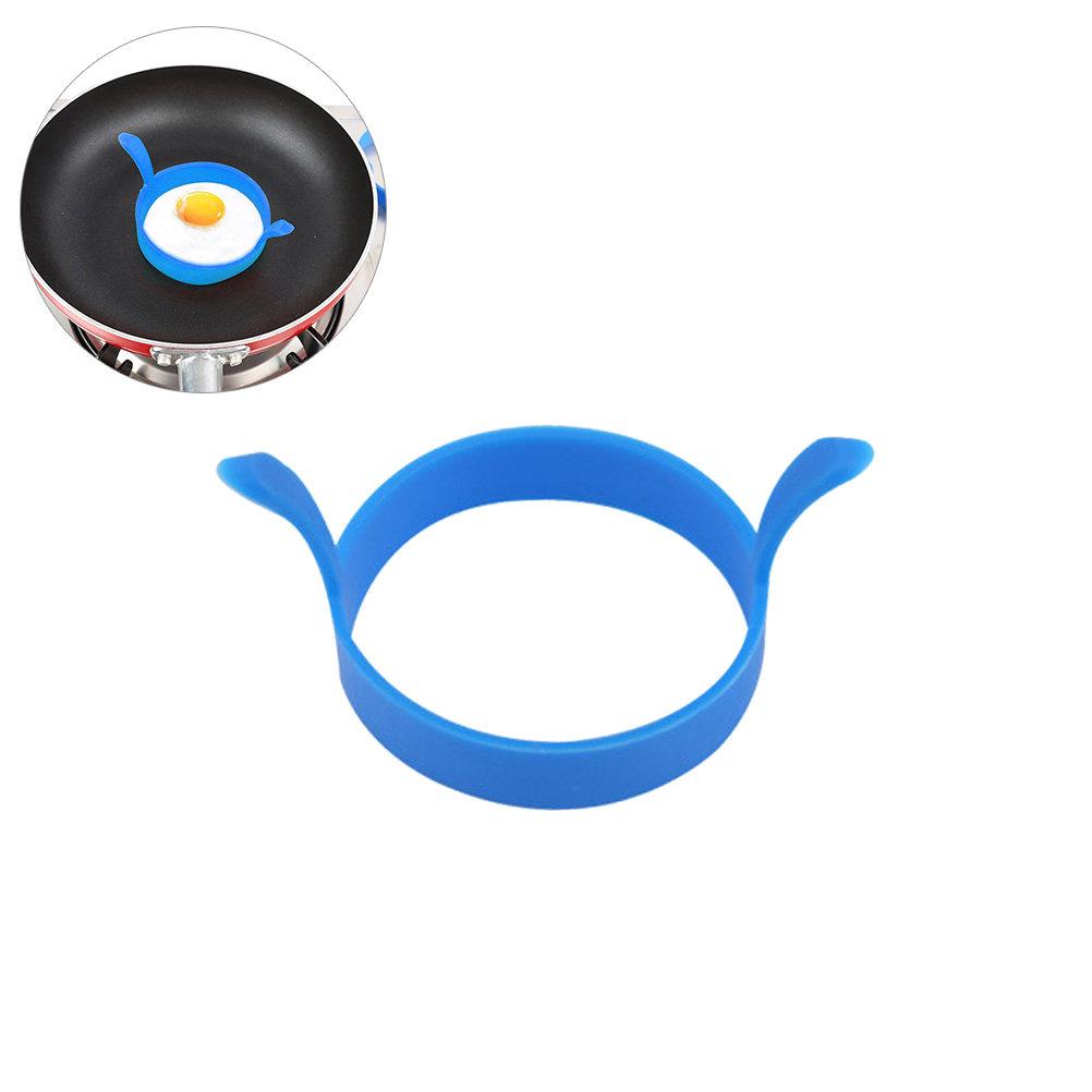 Silicone Egg Ring for Fried Eggs Pancakes Omelettes Poached Eggs Breakfast Sandwiches Nonstick Heat Resistant 240C Food Grade