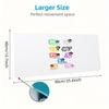 Kawaii Character Stickers Large Size Mouse Pad Large Gaming Table Cushion Nonslip Laptop Tablet Big Mousepad Xxl Mat Mini Pc Playmat With Lock Edge