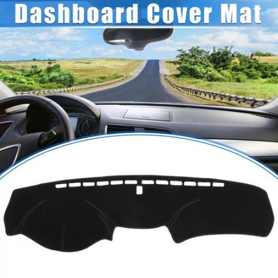 Car Dashboard Cover Mat for Honda Accord 2008-2013 Protective Polyester Black