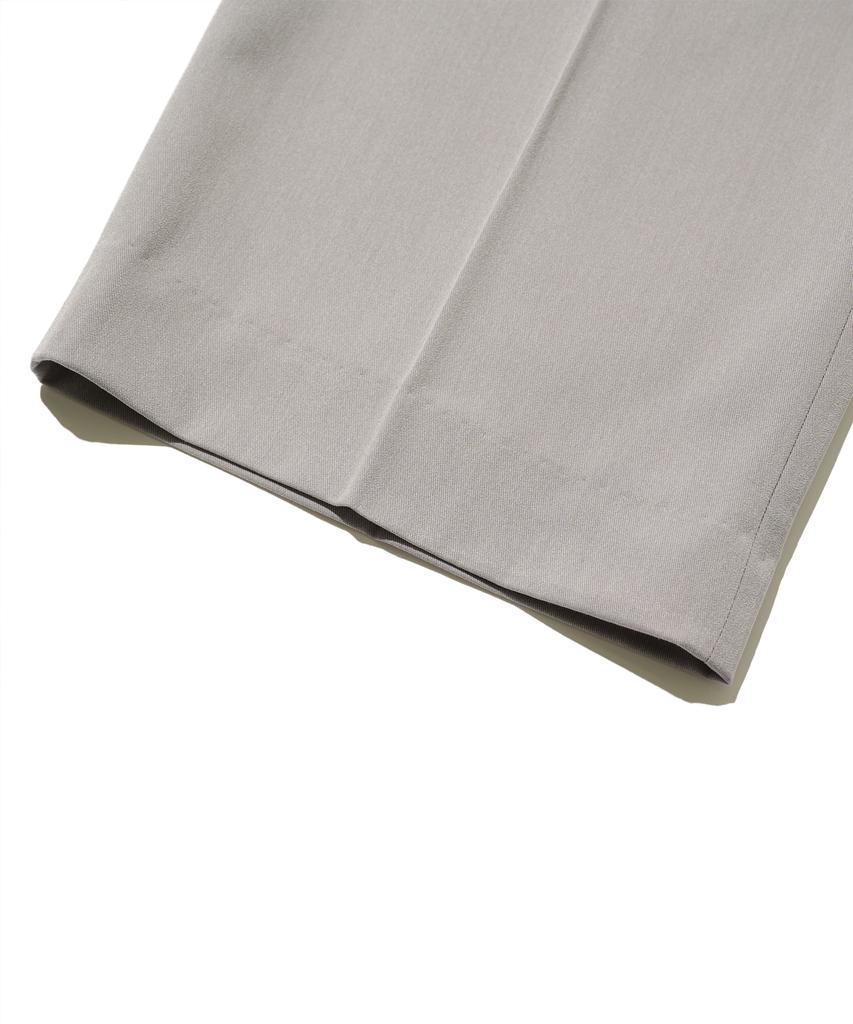 ANALOG MOOD Semi-Wide Slacks (Gray)