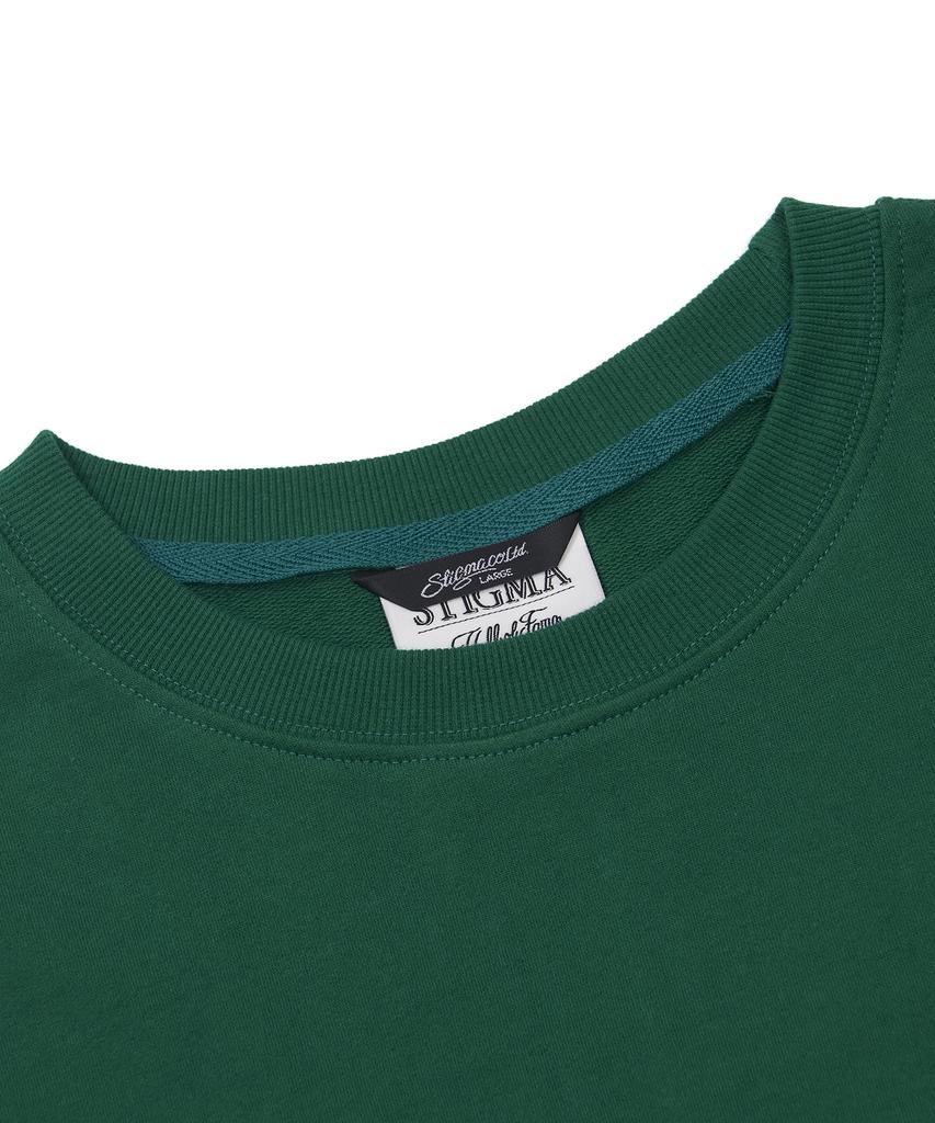 STIGMA Nerd Semi-Oversized T-Shirts Green