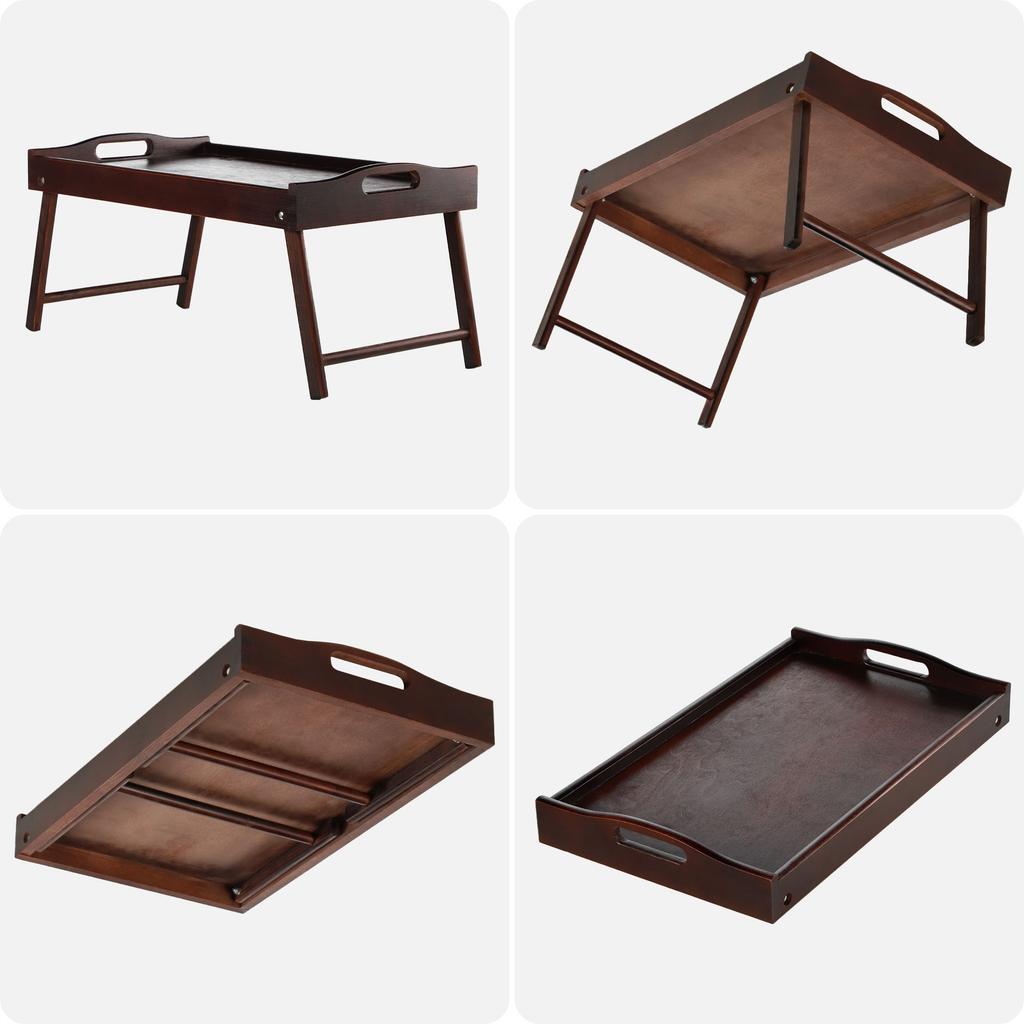 KADAX Stolik Śniadaniowy Pod Laptop Do Łóżka Tacka Taca Śniadaniowa
