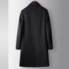 Autumn and Winter Medium and Long Take-off Goose Down Liner Youth Business Double-sided Trench Coat Casual Warm Jacket