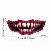 Fake Halloween Tattoo Sticker Scary Bloodiness Temporary Scar Stickers  Haunted House