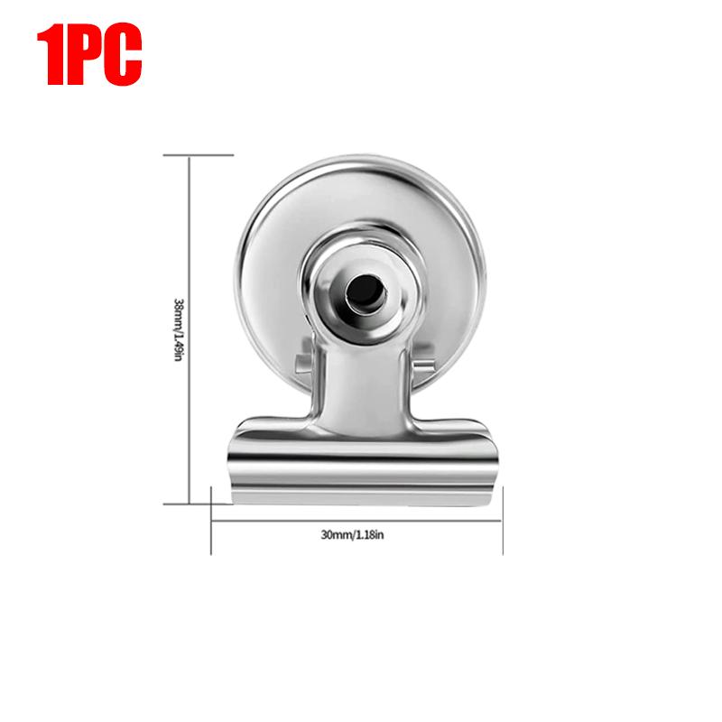 Magnet Clips Heavy Duty Sticky Pads Strong Refrigerator Magnetic Clips for Whiteboard Photo Office Locker Displays Magnets Clip
