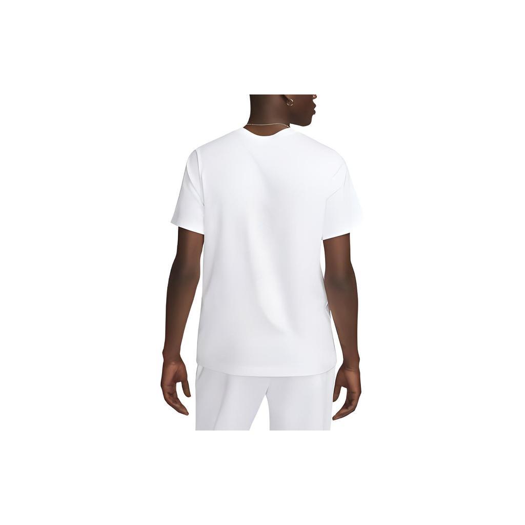 New Nike T Shirts Men's White FD1257-100