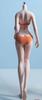 Scale Action Figure TBLeague Pearl Slender High Seamless Body for Beautiful Girls and Other Includes Bikini [TOYBARJAPAN] 1/6 PLLB2021-S40A Skin,