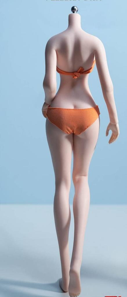 Scale Action Figure TBLeague Pearl Slender High Seamless Body for Beautiful Girls and Other Includes Bikini [TOYBARJAPAN] 1/6 PLLB2021-S40A Skin,