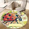 Colorful Ladybug Office Carpet Chair Mats, Home Decor, Sofa Rug, Office Carpet Gift for All Rooms1118169a