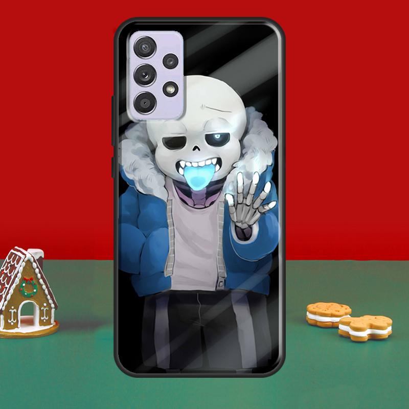 Husa Undertale Sans pentru Samsung A52S A12 A32 A42 A52 A72 A51 A71 A31 A11 A40 A50 A70 A21S