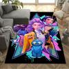 Fantasy Sword Dance Party Floor Mat Design for Decorate room Foyer Balcony Outdoor Antislip Carpet Anime Office Decor Spiritual Gift