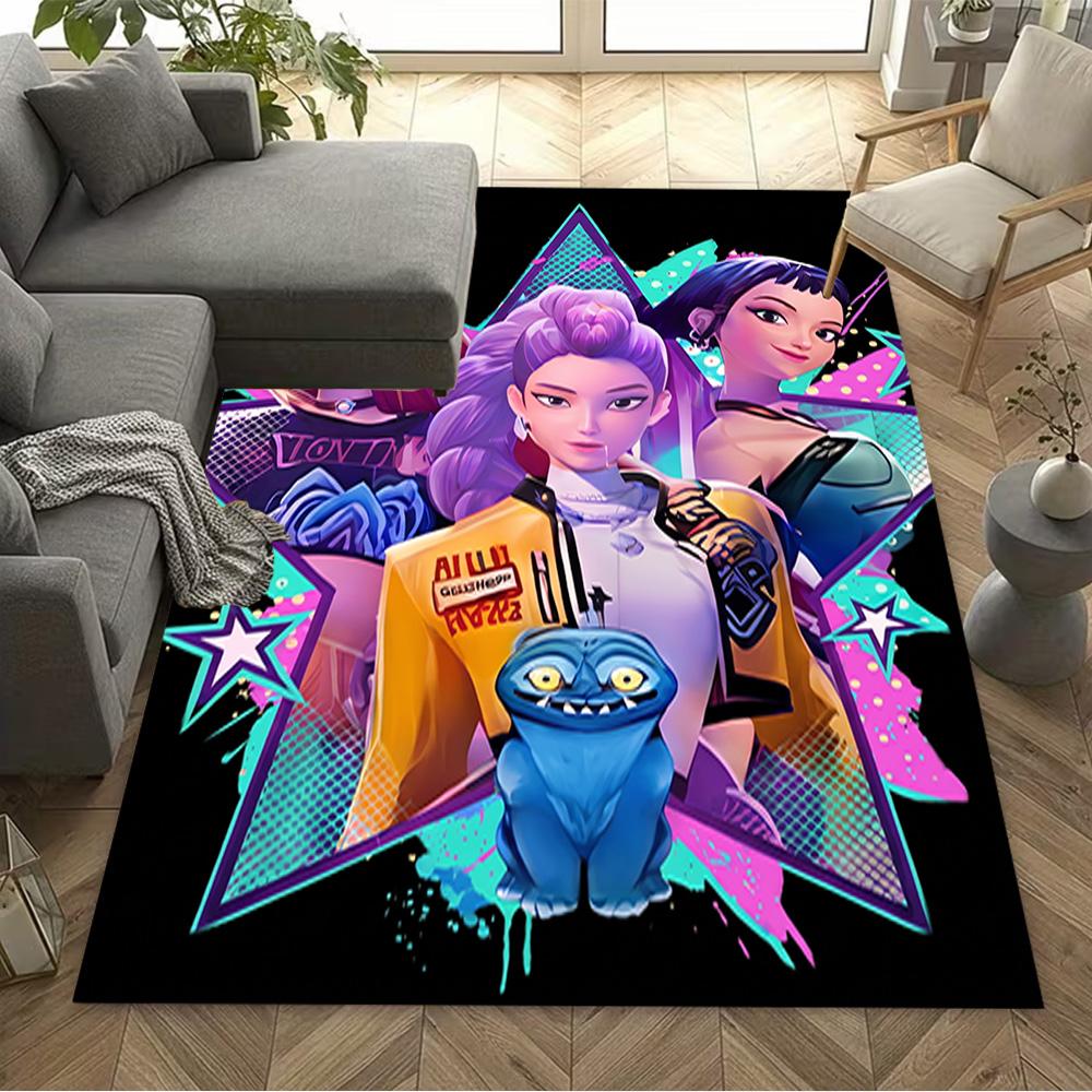 Fantasy Sword Dance Party Floor Mat Design for Decorate room Foyer Balcony Outdoor Antislip Carpet Anime Office Decor Spiritual Gift