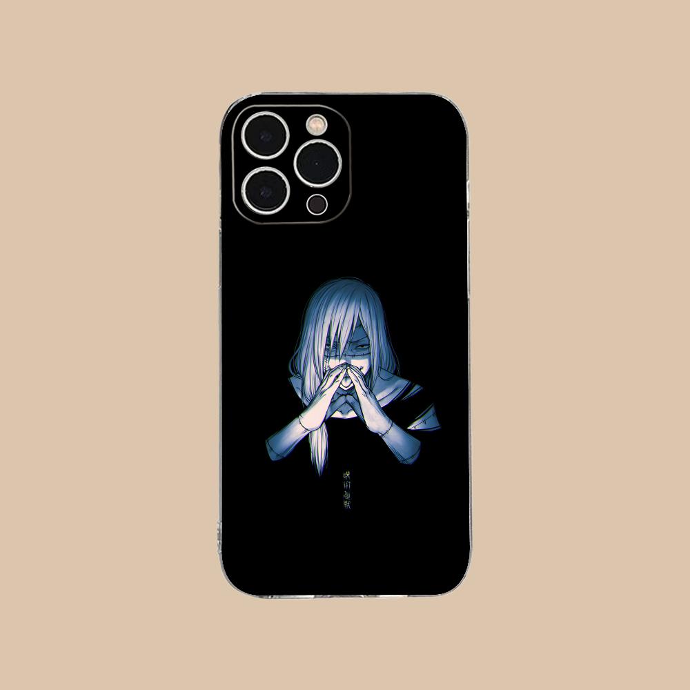 

JJK Mahito Phone Case for iPhone 17 16 15 14 13 12 11 X XR XS Air Pro Max Plus Mini Soft TPU Clear Cover iPhone XS Max