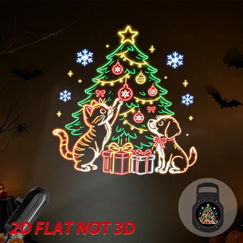 Weihnachts-Projektorlicht Modi Schaltbare Muster USB-Projektor Atmosphärenlicht Feierparty Decke Weihnachten Deko