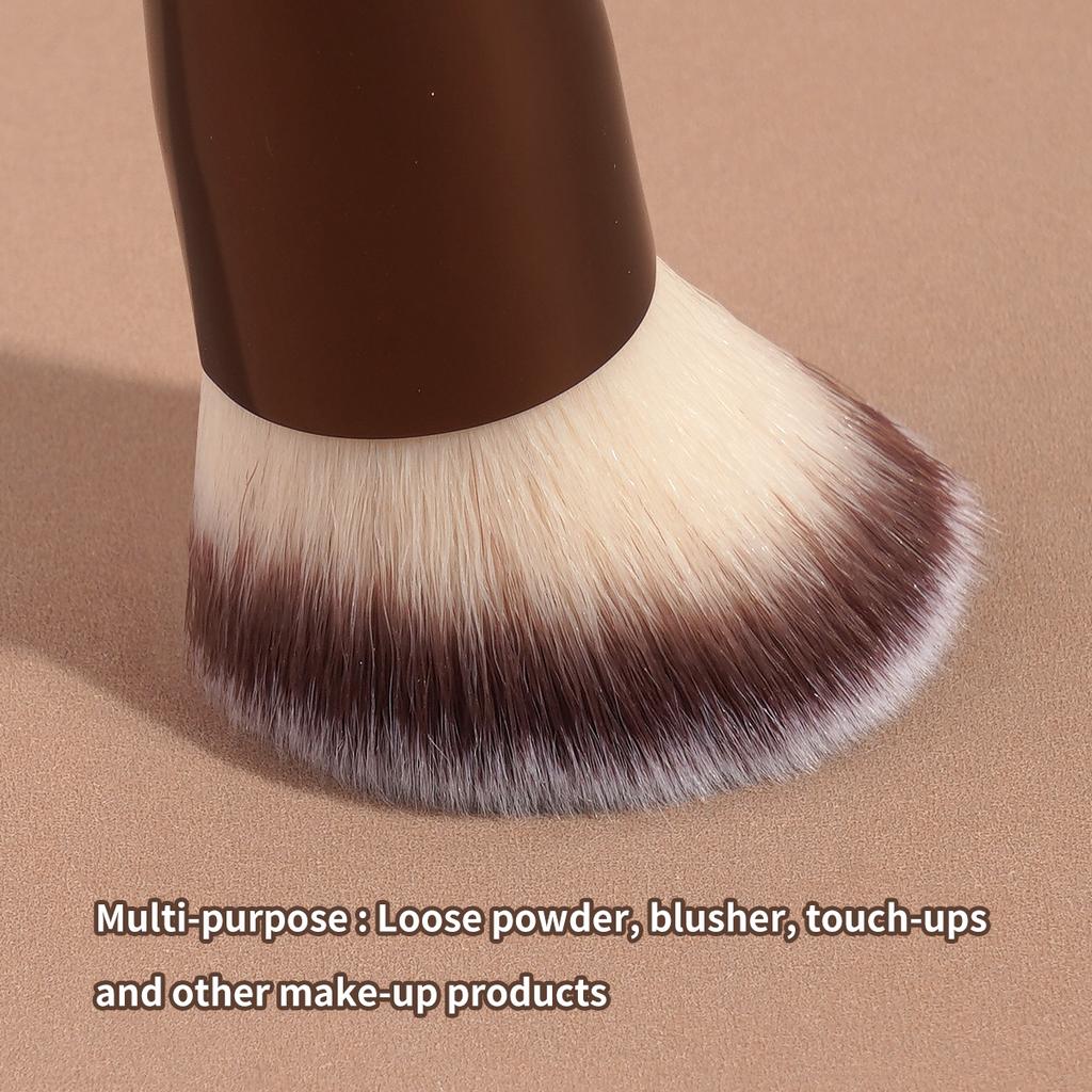 MAANGE 1 PZ Pennello Fondotinta a Doppia Estremità Pennello Contouring Sculpting Pennello Blush in Polvere Pennelli Trucco Strumenti Cosmetici Pennello Viso