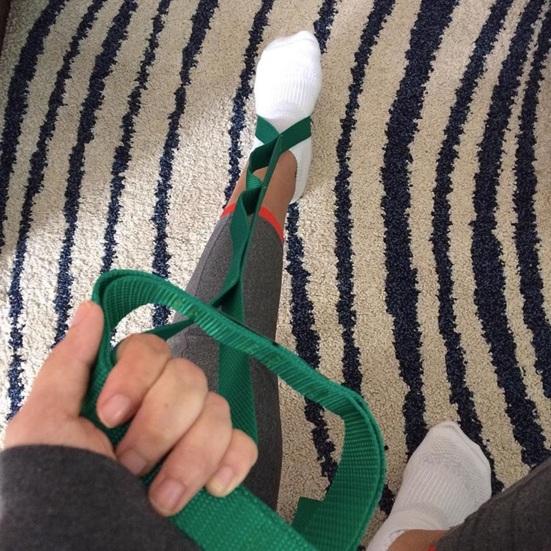 Elastik Olmayan Streç Askı Aşınmaya Dayanıklı Çoklu Döngü Tasarımı Fizik Tedavi Germe Askısı Erkekler Kadınlar için Yoga Askısı