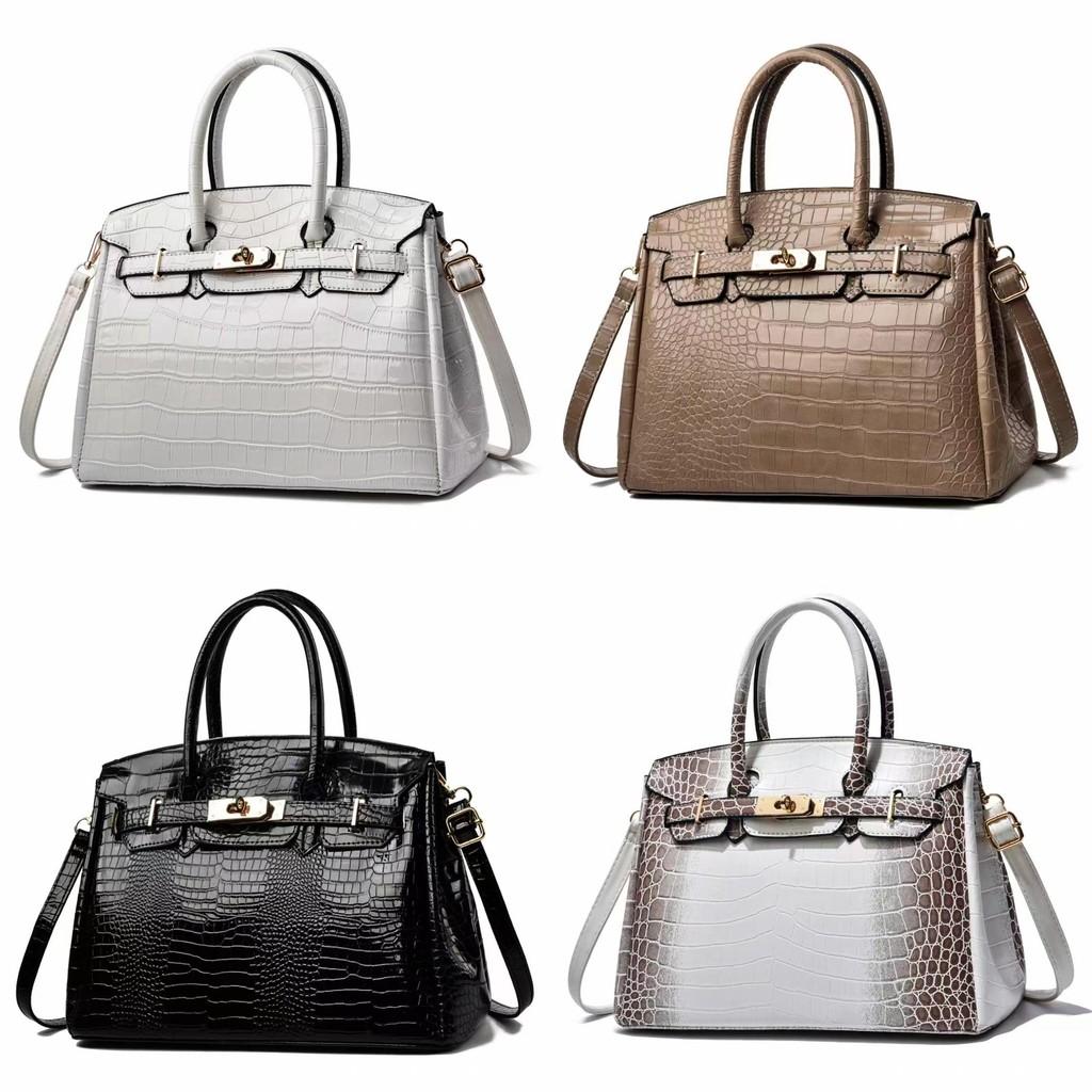 Stylish Pu Leather Women's Shoulder Bag Large Capacity Platinum Style Handbag