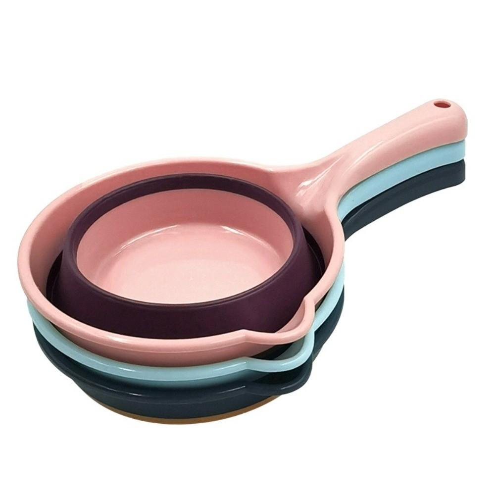 Plastic Kitchen Ladle Ergonomic Design Foldable Ladle Kitchen Gadget Plastic Scoop  Kitchen Use