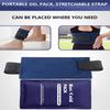 Ice Pack with Elastic Strap Reusable Cold Hot Therapy Packs for Sport Injury First Aid Knee Back Wrist Shoulder Arm Pain Relief