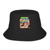 Invincible OmniUnisex Black and White Bucket Hat Beach Hatwear Accessories  Fishing Hat for Girl Boonie Hat Lightweight