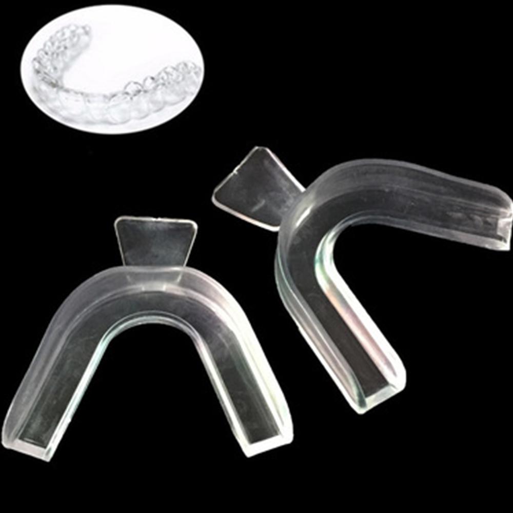 2 Pcs Invisible Orthodontic Braces For Teeth Thermoforming Mouthguard Teeth Trays Tooth Whitener Tools Oral Mouth Care Hygiene
