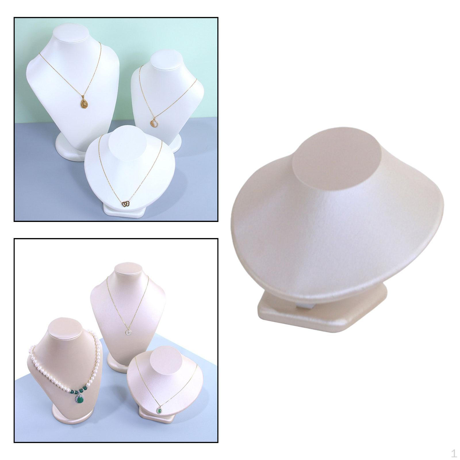 

3D-стенд для ожерелий на продажу, ювелирный бюстгальтер S_White