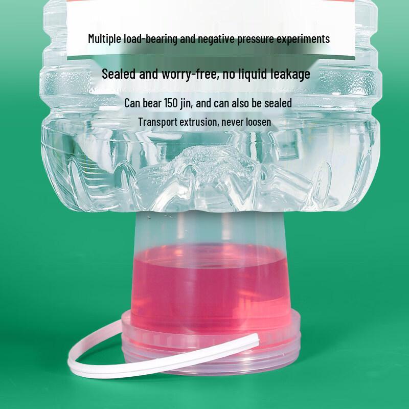 ZISIZ Food-Grade Sealed Plastic Round Bucket