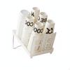 Cup Storage Rack Detachable Design Tilted Paper Organizer SpaceSaving Coffee Station