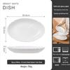 2025 Luxury Ceramic Fish Plate: Stylish, High-End Tableware for Steamed Fish & Vegetables