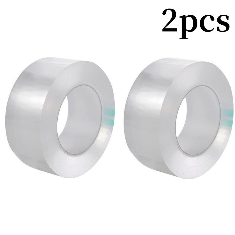 1/2/3/5 Stück 5M Küche Wasserdicht Selbstklebeband Acryl Transparent Schimmelresistent Spülbeckenband für Badezimmer Küche Fugenabstände