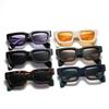 New fashionable small frame sunglasses, European and American personalized box sunglasses, versatile thick frame INS style, too