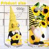 Sunflowers Gnomes Doll Bees Tomte Swedish Nisse Scandinavian Decoration Rudolph (Sunflowers) Honeybee Flower
