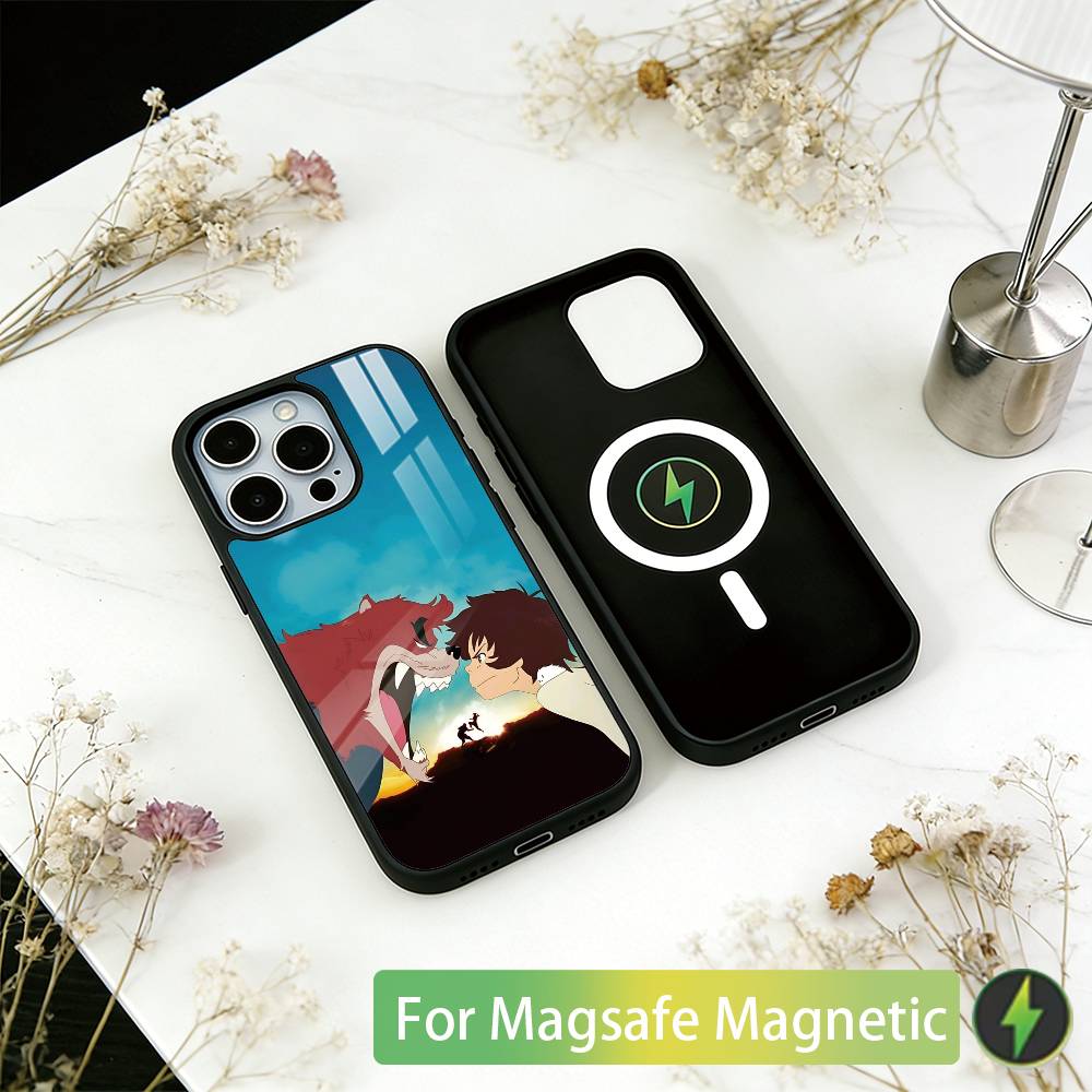 The Boy and the Beast Phone Case For iPhone17,16,15,14,13,12,11 Plus,Pro Magnetic For Magsafe Wireless Charging iPhone15ProMax