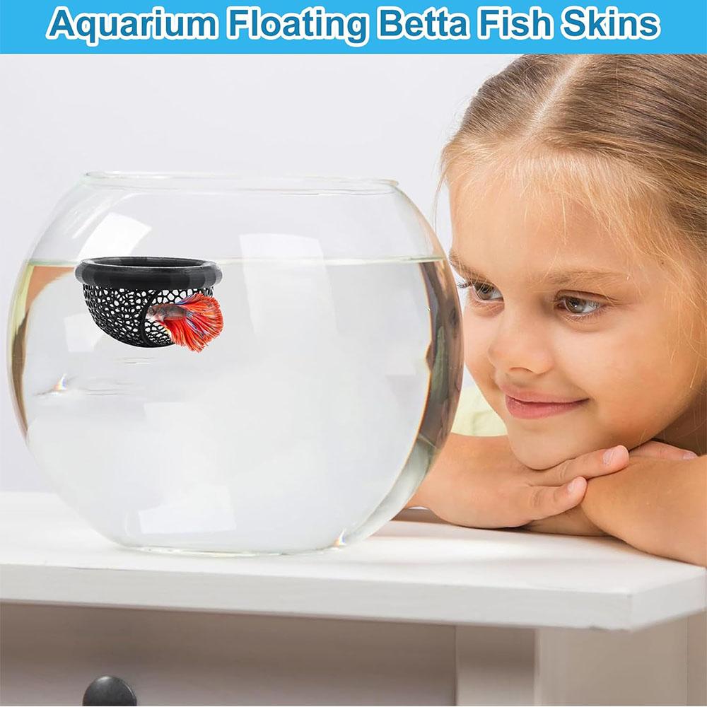 Floating Log Hideout for Betta Fish Tank Decorations Accessories